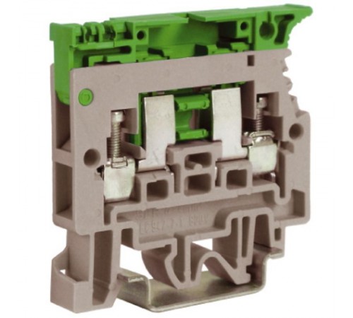 Дежатель предохранителя. 4 кв. мм. Предустановлен диод на 1ампер. Тип SFR.4/D1A. Бежевый  ZSF901  DKC