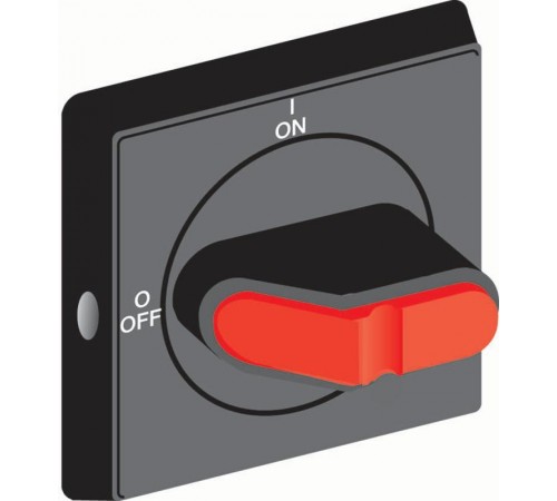 Ручка управления OHBS2PJ (черная) для рубильников дверного монтажа OT16..40FT  1SCA105231R1001  ABB