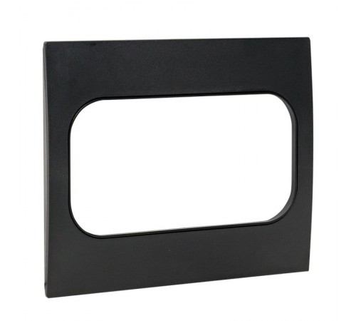 Стокгольм Рамка для розетки 2-местная черная EKF PROxima  EYM-G-303-30  EKF