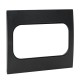Стокгольм Рамка для розетки 2-местная черная EKF PROxima  EYM-G-303-30  EKF