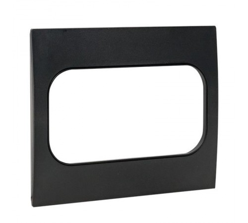 Стокгольм Рамка для розетки 2-местная черная EKF PROxima  EYM-G-303-30  EKF