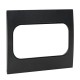 Стокгольм Рамка для розетки 2-местная черная EKF PROxima  EYM-G-303-30  EKF
