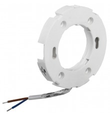 Патрон потолочный GX53 пластик белый IEK  EPP42-04-01-K01  IEK