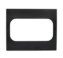 Стокгольм Рамка для розетки 2-местная черная EKF PROxima  EYM-G-303-30  EKF