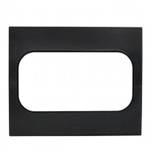 Стокгольм Рамка для розетки 2-местная черная EKF PROxima  EYM-G-303-30  EKF
