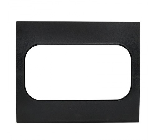 Стокгольм Рамка для розетки 2-местная черная EKF PROxima  EYM-G-303-30  EKF
