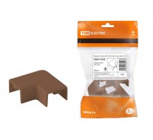 Поворот на 90 гр. КМП 20x10 бук (4 шт./комп.)  SQ0411-0342  TDM