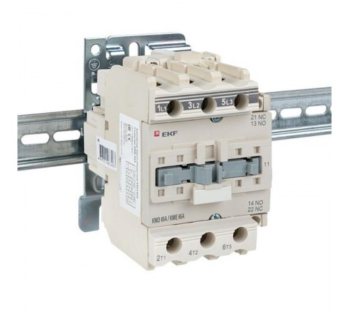 Контактор малогабаритный КМЭ 65А 220В NO+NC EKF PROxima  ctr-s-65-220  EKF