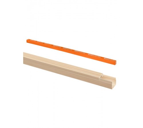 Кабель-канал 12х12 (12 шт по 2 м) "ЭКО" 3D сосна (розн.упак.)  SQ0402-3301  TDM