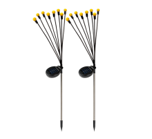 Светильник солнечный SLR-S04-YS2 комплект 2-х светильников Светлячки (желтый)  .5012806  ФАZА