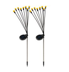 Светильник солнечный SLR-S04-YS2 комплект 2-х светильников Светлячки (желтый)  .5012806  ФАZА