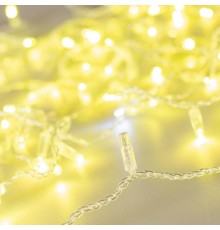 Светодиодная гирлянда ARD-STRING-CLASSIC-10000-CLEAR-100LED-FLASH Gold (230V, 7W) (Ardecoled, IP65)  025820  Arlight