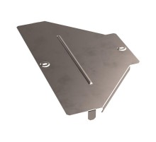 Крышка переходника симметричного Стандарт INOX (AISI 409) 400х150  PR16.6107  Промрукав