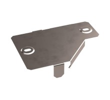 Крышка переходника левого Стандарт INOX (AISI 409) 100х50  PR16.5641  Промрукав