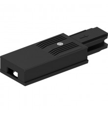 Cоединитель - коннектор для шинопровода, черный, LD1012 для CAB1005  41987  FERON