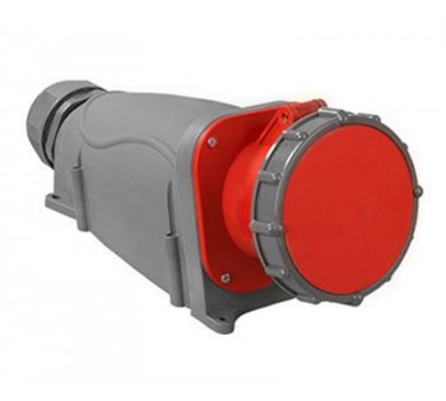 Розетка стационарная ССИ-135 63А-6ч/200/346-240/415В 3Р+РЕ+N IP67 MAGNUM  PSN12-063-5  IEK