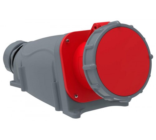 Розетка стационарная ССИ-135 63А-6ч/200/346-240/415В 3Р+РЕ+N IP67 MAGNUM  PSN12-063-5  IEK