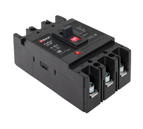 Выключатель автоматический LS125 18кА 3P 20А ProPact  mccb-125-18-3-20-ls  EKF