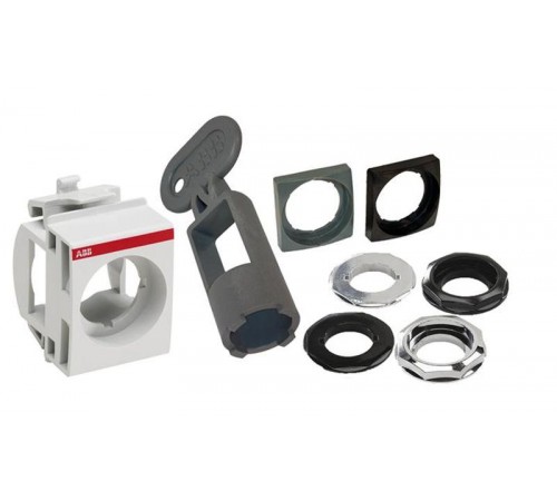 Декоративное кольцо MA1-8124 квадратный профиль серый пластик  1SFA611920R8124  ABB