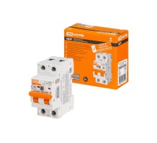 Выключатель автоматический диффренциального тока АД2P 2Р С10 30мА 6кА тип АС  SQ0204-0604  TDM