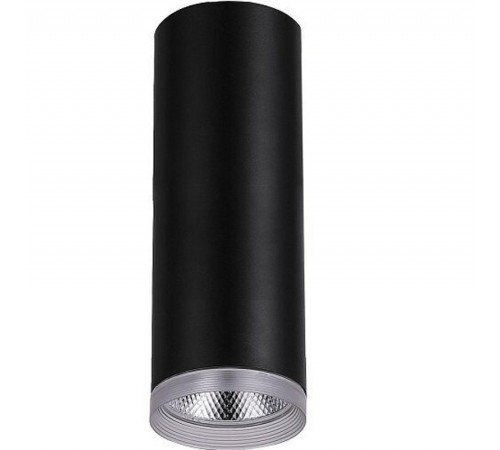 Светильник накладной светодиодный спот неповоротный AL533, 25W, 2250Lm, 4000K, 35 градусов, черный, D100*H200  32510  FERON