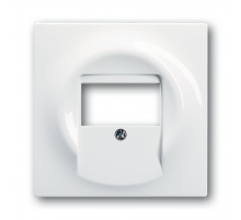 Плата центральная (накладка) для механизмов UAE/TAE, для 0247 и 0248, серия impuls, цвет альпийский белый  1753-0-4989   2CKA001753A4989  ABB