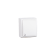 Simon 15 Белый Выключатель 1-кл кнопочный с символом "звонок" с подсветкой, IP54, 10А 250В, винт. зажим  1594160-030  Simon