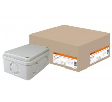 Коробка распределительная о/п 120х80х50мм, крышка, IP55, 6 вх., без гермовводов  SQ1401-0805  TDM