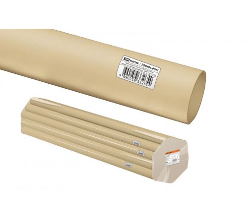 Труба гладкая жесткая ПВХ d 16 (104 м) длина 2 м индивид. штрихкод, "ЭКО" сосна  SQ0404-0041  TDM