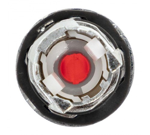 Механизм исполнительный переключателя ХB4 красный на 2 положения возвратный без фиксации, с подсветкой с короткой ручк IP65  XB4BD2L-R-65  EKF