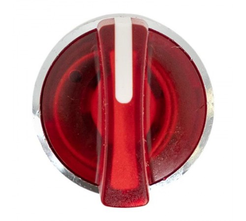 Механизм исполнительный переключателя ХB4 красный на 2 положения возвратный без фиксации, с подсветкой с короткой ручк IP65  XB4BD2L-R-65  EKF