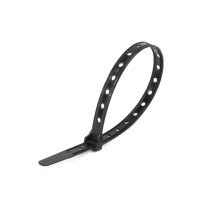 Стяжки нейлоновые КСО"Multihole" 10*360 (ч) (100 шт.)  81158  Fortisflex