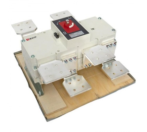 Рубильник-выключатель 2500A 4P c рукояткой управления для прямой установки PowerSwitch  psds-2500-4  EKF