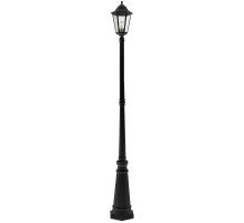 Светильник садово-парковый 6211 столб 100W E27 230V, черный  11205  Feron