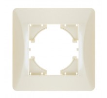 Ugra РАМКА 1-местная,  цвет  бежевый.  С1110-003  GUSI Electric