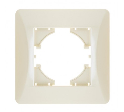 Ugra РАМКА 1-местная,  цвет  бежевый.  С1110-003  GUSI Electric