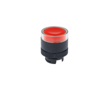 Головка кнопки прозрачная, красный, пласт. MTB2-EW34  43222  ОВЕН