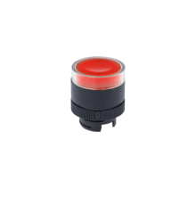 Головка кнопки прозрачная, красный, пласт. MTB2-EW34  43222  ОВЕН