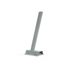 Кронштейн для уличных светильников на столб под бандажную ленту 122*150*400 D38мм  903265501  Gauss