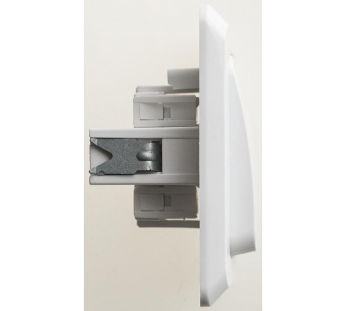 Этюд Белый С/У Переключатель 1-клавишный  BC10-004B  SE