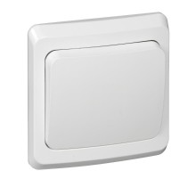 Этюд Белый С/У Переключатель 1-клавишный  BC10-004B  SE