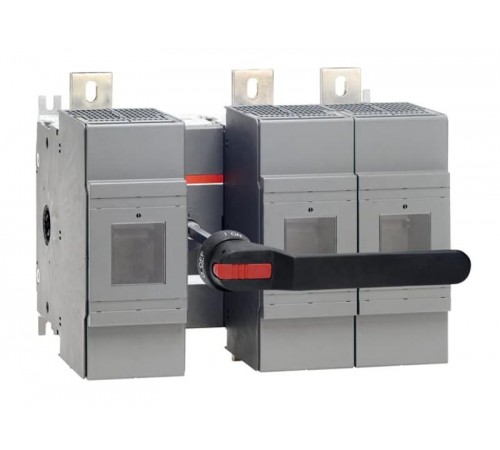 Рубильник для предохранителей OS1250DA12P для прдхр. 4а с рукояткой и переходником  1SCA105241R1001  ABB