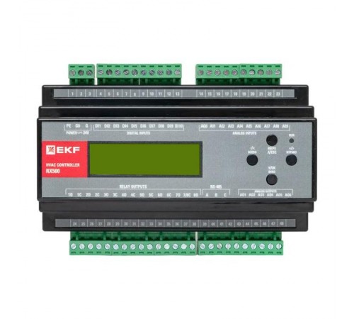 Конфигурируемый контроллер для систем вентиляции  RX500-V  RX500-V  EKF