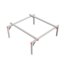 Опорная конструкция для установки оборудования TECHNORAPTOR 1200х1200  KM-TR-SSEI-1200-1200  КМ - профиль