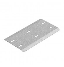 Протектор соединения лотков ПЛК шириной 100 мм, толщ. 1,2 мм, Сендзимир цинк, 060710  ПРП-100-1,2-СЦ   Ostec