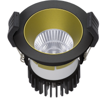 Светильник COOL 13 BL/GL D45 4000K (with driver)  1412000400  Световые Технологии