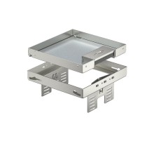 Кассетная рамка RKSN2 UZD3 ном.размер 4 200x200 мм (сталь) (RKSN2 UZD3 4VS25)  7409230  OBO Bettermann