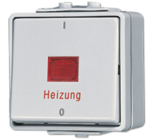 Аварийный выключатель для отопительных систем 10 AX 250 V ~  602HW  Jung