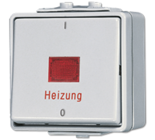 Аварийный выключатель для отопительных систем 10 AX 250 V ~  602HW  Jung