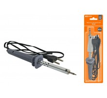 Паяльник электрический ПЭ-60  с жалом типа "конус", в комплекте подставка, 60 Вт, "Гранит"  SQ1025-0202  TDM